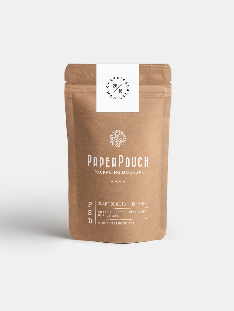 portfolio 5 - Paper Pouch Coffee Package